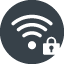 Wifi Signal Internet in with  key free icon 2