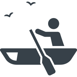 Man Rowing On Boat Free Icon 1 Free Icon Rainbow Over 4500 Royalty Free Icons