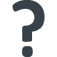 Question Mark free icon 11