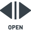 Open Doors Button free icon 1