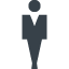 Man silhouette free icon 4