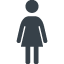 Woman silhouette free icon 3