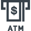 Dollar Bill Through ATM free icon 2