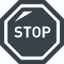 Stop Sign free icon 2