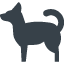 Cat side silhouette free icon 1