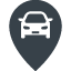 Car pin icon 3