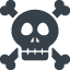 Human skull free icon 4
