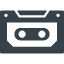 Music cassette tape free icon 1