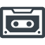 Music cassette tape free icon 5