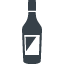 Liquor bottle free icon 1