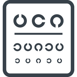 Vision Test Free Icon 1 Free Icon Rainbow Over 4500 Royalty Free Icons