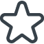 Simple star free icon 5