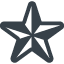 Simple star free icon 6