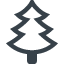 Coniferous tree free icon 2