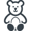 Teddy bear free icon 5