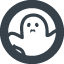 Halloween ghost icon 3