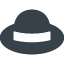 Round hat icon