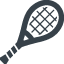 Tennis racket icon 1