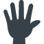 Palm free icon