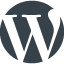 WordPress logo icon 2