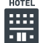 Hotle building free icon