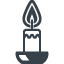 Candle of Christmas icon