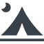 Camping tent free icon 1