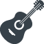 Acoustic guitar icon 1