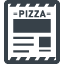 Pizza menu free icon