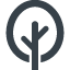 Simple tree free icon 2