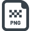 PNG file free icon