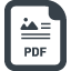 PDF file free icon