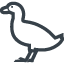 Duck side view free icon 1