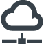 cloud network free icon