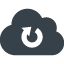 cloud network (synchronization) free icon 2
