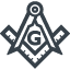 Freemasonry Mark free icon