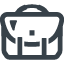 Commuter bag free icon