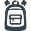 Simple Rucksack free icon 5
