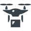 Delivery drone icon 1