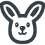 Rabbit free icon 3