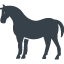 Horse Silhouette free icon 2