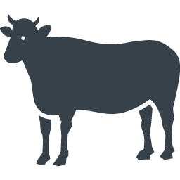 Cow Silhouette Free Icon 1 Free Icon Rainbow Over 4500 Royalty Free Icons