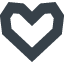 Heart mark free icon 10