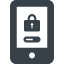 Smartphone lock screen free icon