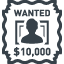 WANTED free icon 1