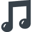 Musical symbol free icon