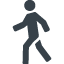 People silhouette walking free icon 1