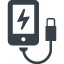 Charging smartphone free icon 4