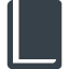 Simple book free icon 1