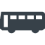 Bus silhouette free icon 1
